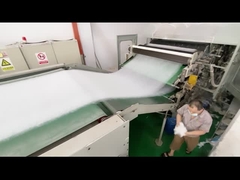 İğne ile delinmiş dokunmamış kumaş süreci