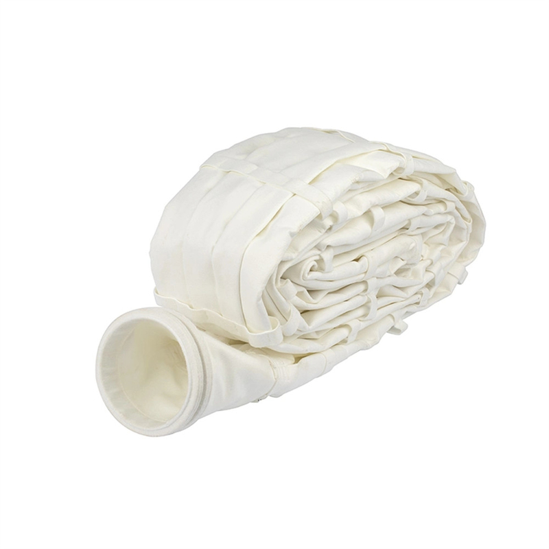 % 100 PTFE Pleated Filter Bag Su geçirmez Alkali Direnci toz toplayıcı filtreler