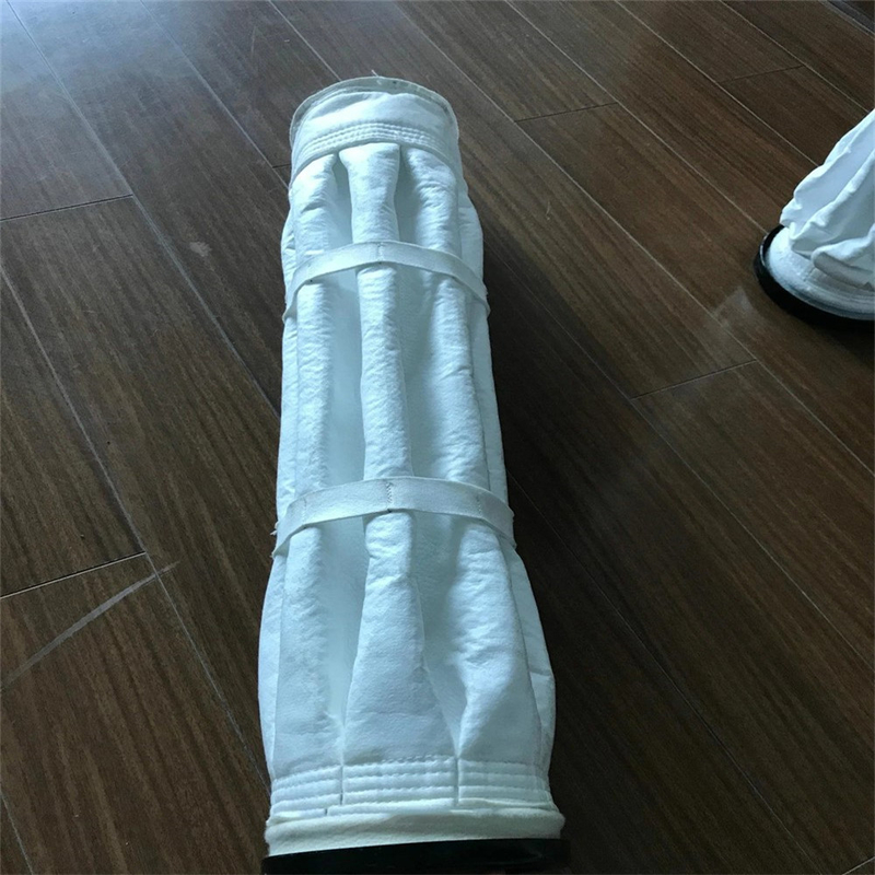% 100 PTFE Pleated Filter Bag Su geçirmez Alkali Direnci toz toplayıcı filtreler
